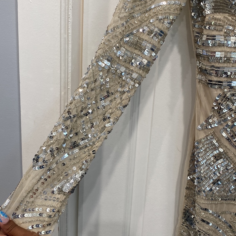 Sequin Missguided Dress View 3